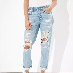 American Eagle Hi Rise Tom Girl Jeans Sz 12